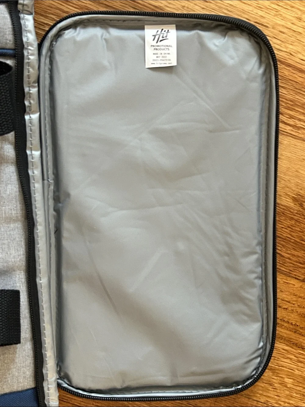 Blue and Grey New Spacious Insulated Cooler Beach Bag 12x16